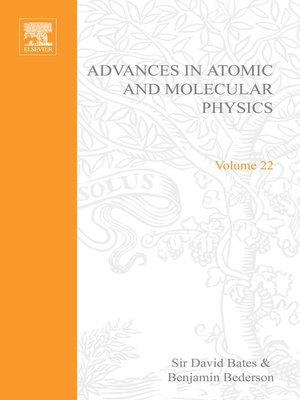 cover image of Advances in Atomic and Molecular Physics
